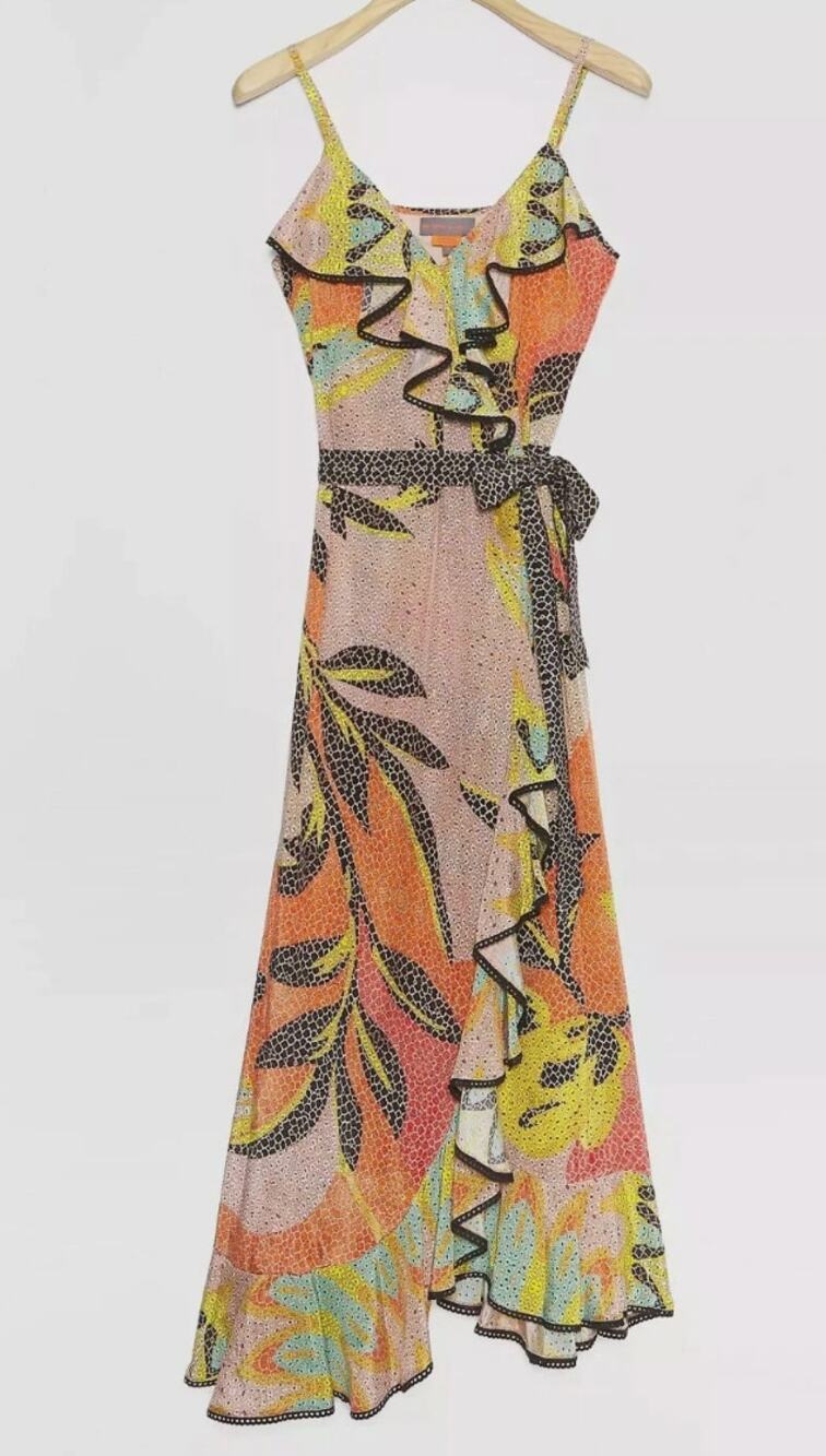 NWT Anthropologie  Kathryn Wrap Dress Size 6